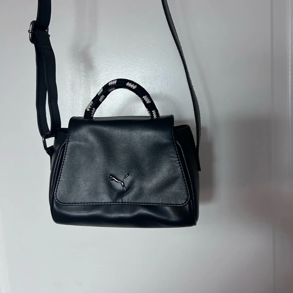 PUMA • Mini Black Crossover Bag • Small - Picture 1 of 11